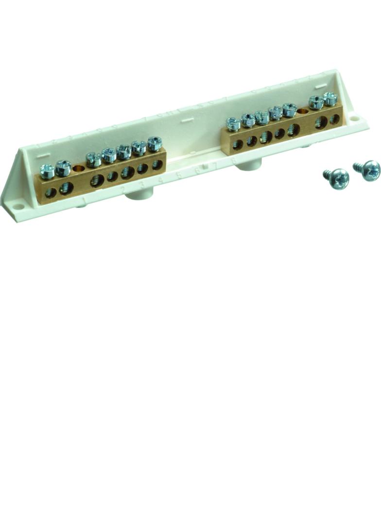 vector/vector outdoor Wspornik z zaciskami PE/N 2x7 zaciski VZ723 HAGER