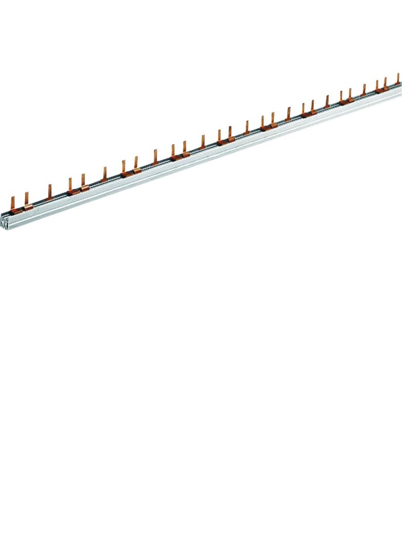 Szyna grzebieniowa kołkowa pozioma 3P 10mm2 do mod. rozłączników bezpiecz. L7xM KB309N HAGER