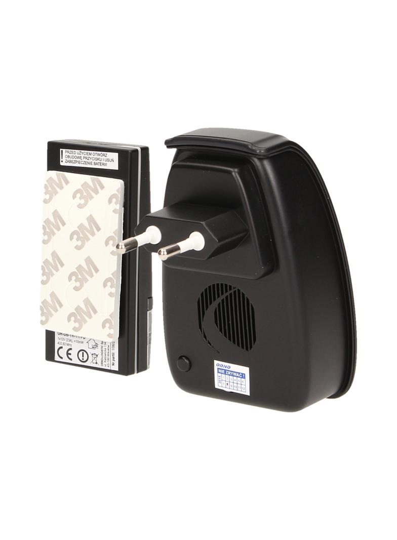 Dzwonek bezprzewodowy OPERA AC sieciowy learning system 48 dźwięków 100m OR-DB-YK-117 ORNO