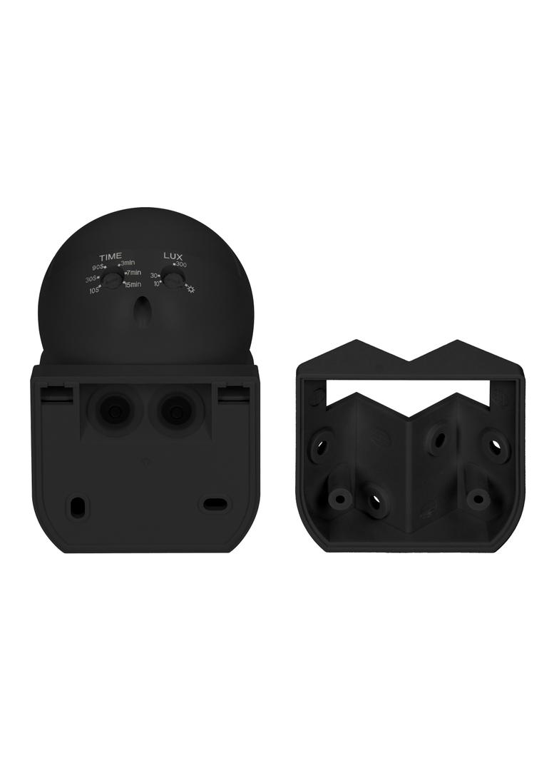 Czujnik ruchu 220st. 1200W IP44 3 rodzaje montażu czarny OR-CR-262/B ORNO