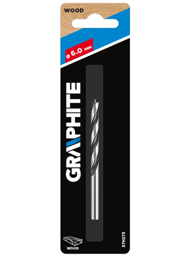 Wiertło do drewna spiralne, 6 x 90 mm