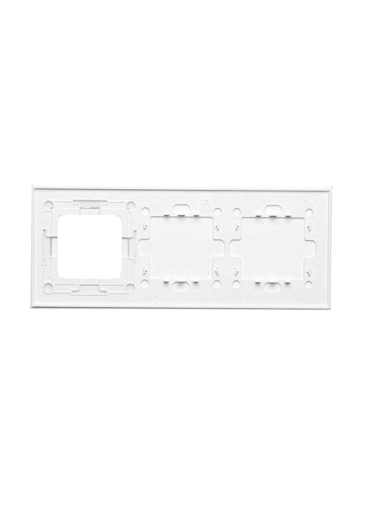 Simon 54 Touch Panel dotykowy S54 Touch 3 moduły 1 pole dotykowe + 1 pole dotykowe + 1 otwór na osprzęt S54 biała perła DSTR3110/70 KONTAKT