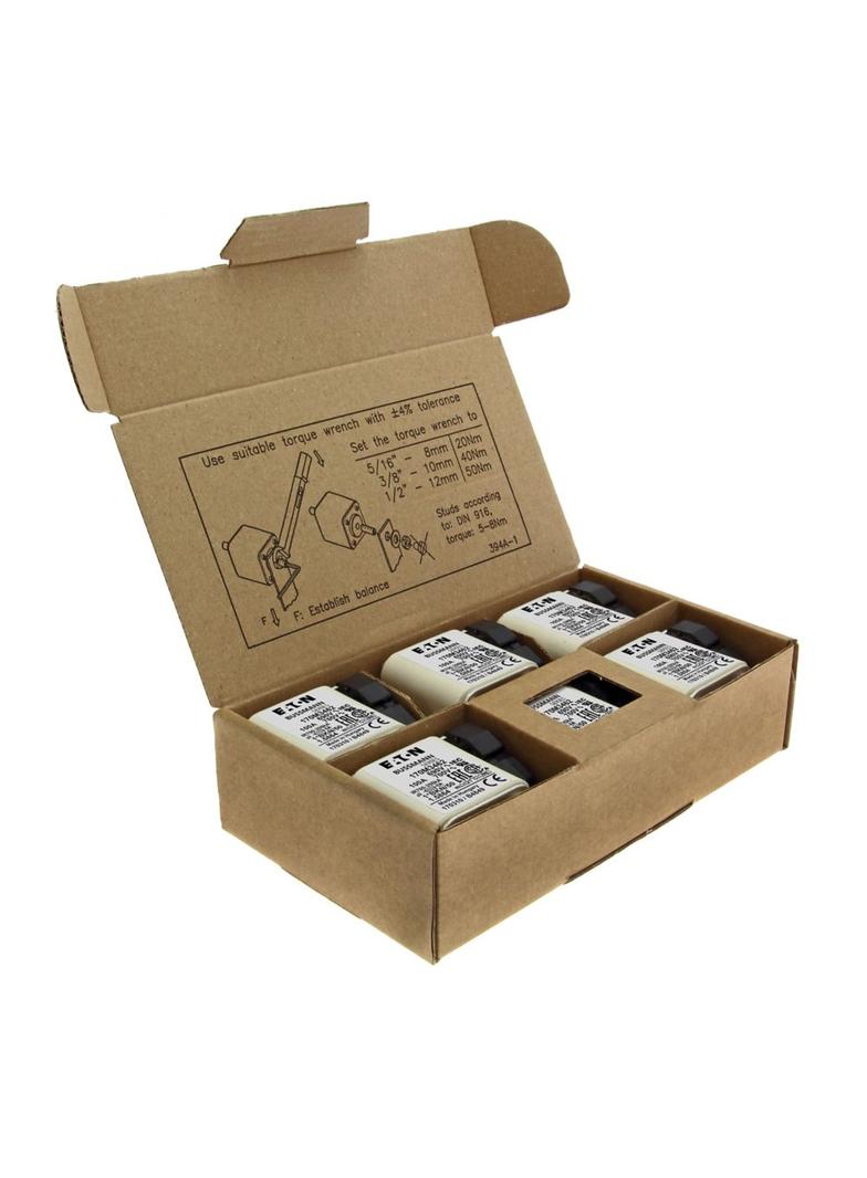 FUSE 100A 690V 1*BKN/50 AR UC Wkładka szybka 100A AC 690V rozmiar 1 45x59x51 mm aR, 170M3462 EATON