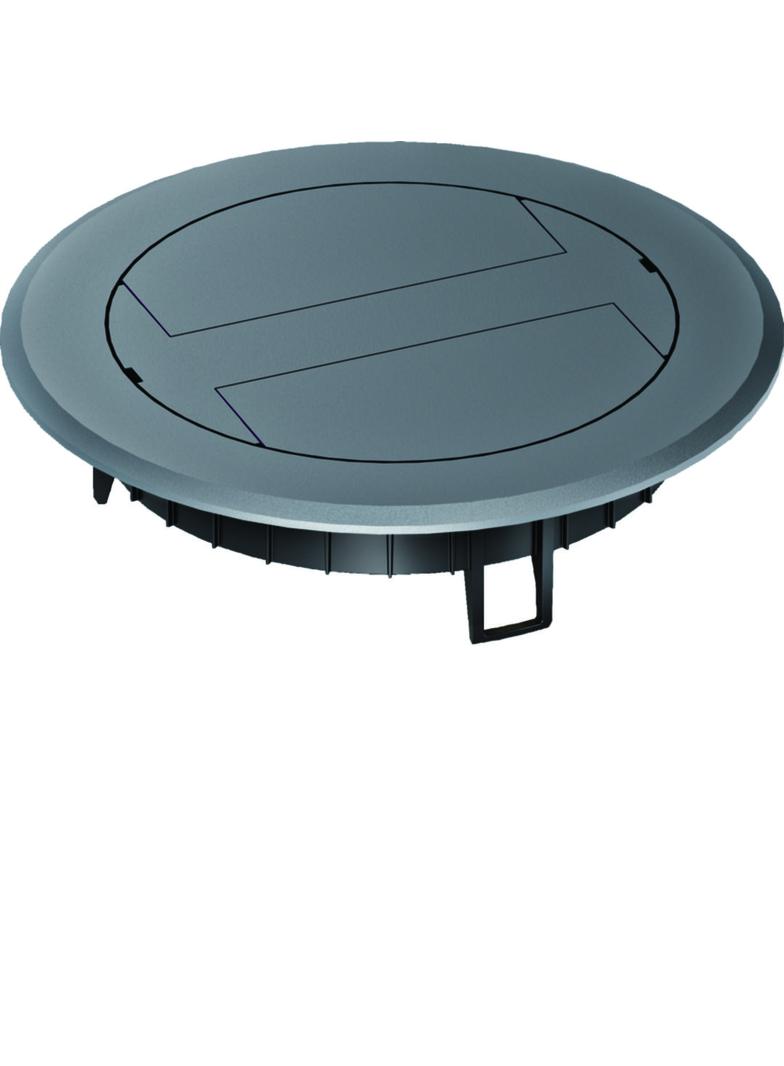 tehalit.VE-EE Pokrywa uchylna do puszki instalacyjnej R02 PA stalowy