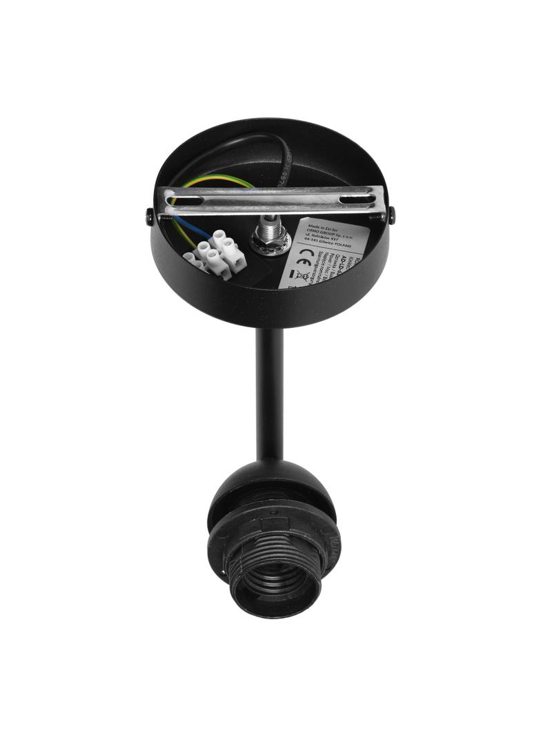 Rollo 1P E27, kinkiet, max. 60W, szary AD-LD-6341GE27T ORNO