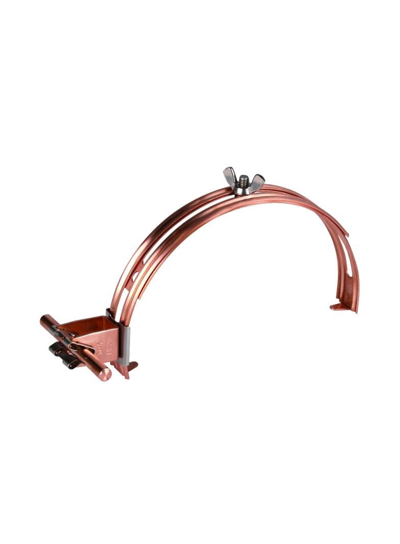 Wspornik dachowy z DEHNgrip, wys. 20 mm, stal nierdzewna NIRO miedziowany, NIRO/gal Cu