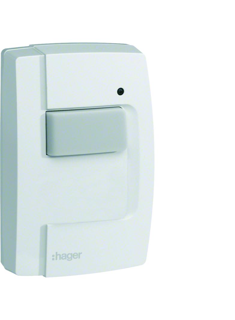 KNX q/e/s Natynkowy nadajnik radiowy 1-krotny IP55 TRE301 HAGER