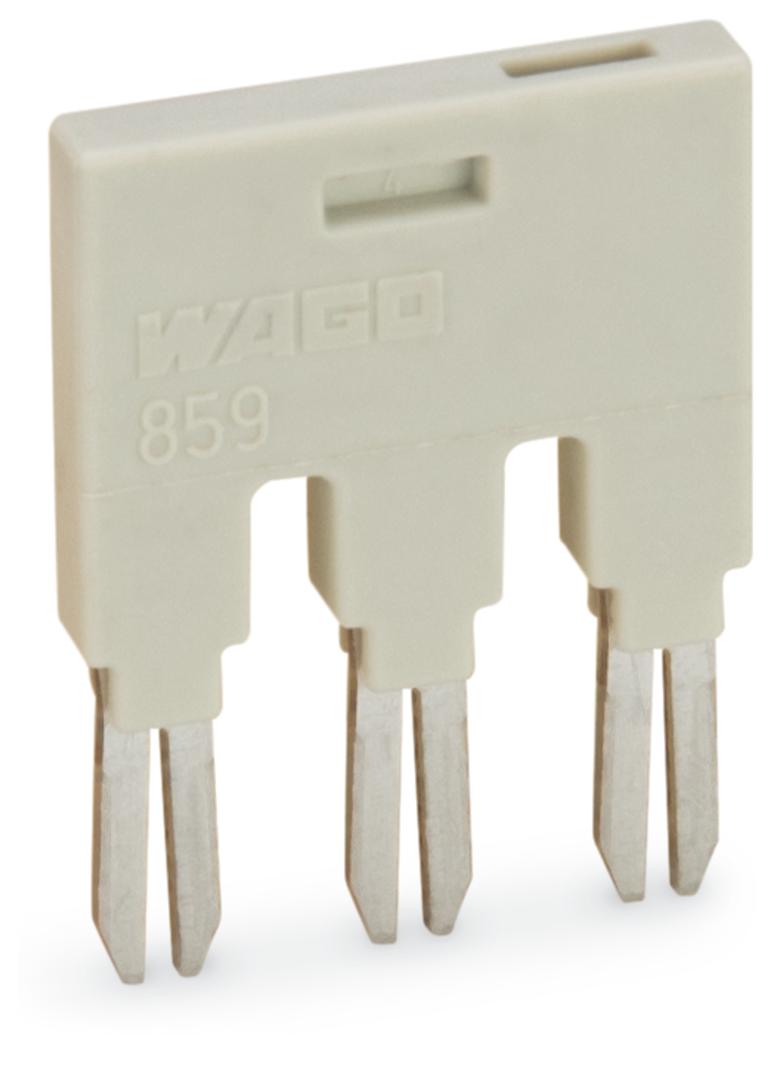 Mostek grzebieniowy 3‑torowy żółty 859‑403/000‑029 /25szt./ WAGO
