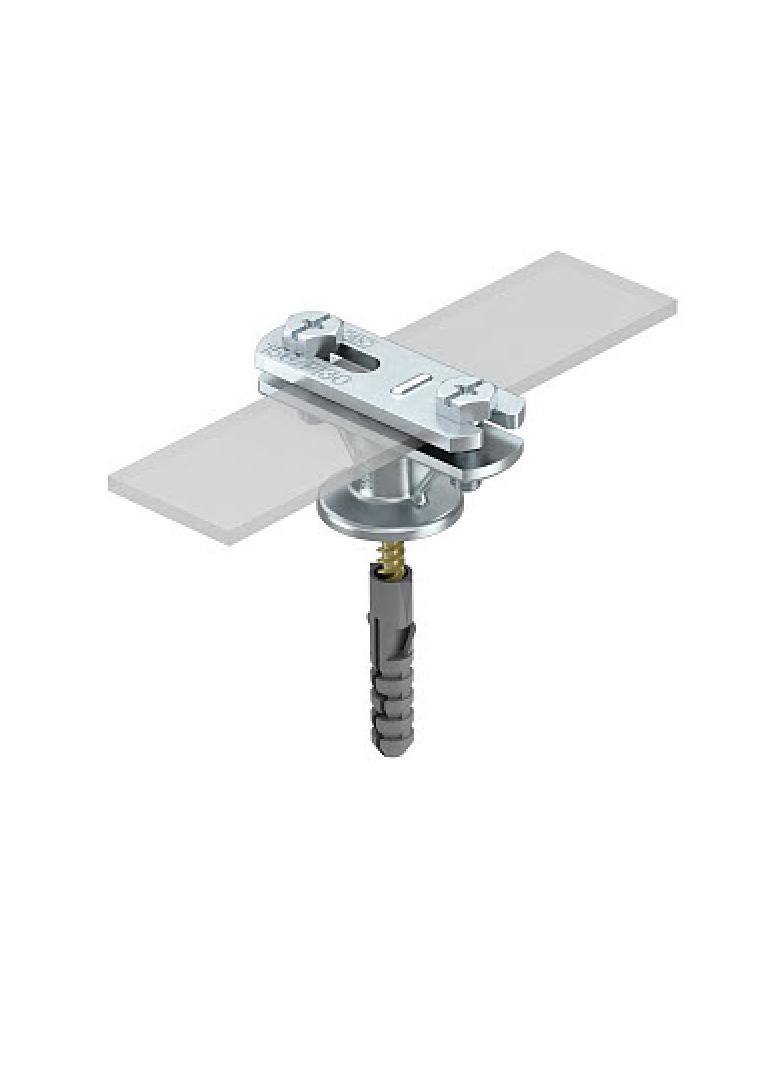 113/BZ-HD-FL, UCHWYT DO BEDN.WKRĘT+DYBEL OP.