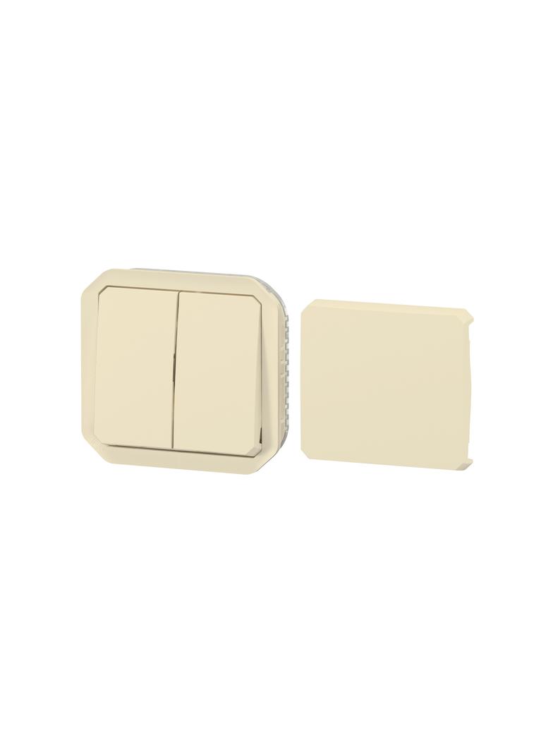 NOWE PLEXO - ŁĄCZNIK TYP TRANSFORMER MECHANIZM 10 AX - 250 V PIASKOWY 069809L LEGRAND