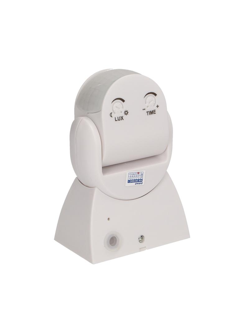 Czujnik ruchu 180st. regulacja pionowa i pozioma IP65 1200W biały OR-CR-236/W ORNO