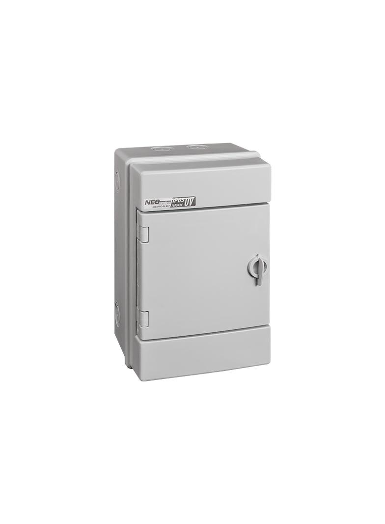 Rozdzielnica hermetyczna natynkowa 1x4 IP65 500VAC/1000VDC RH-4/UV 36.904 OPATÓWEK