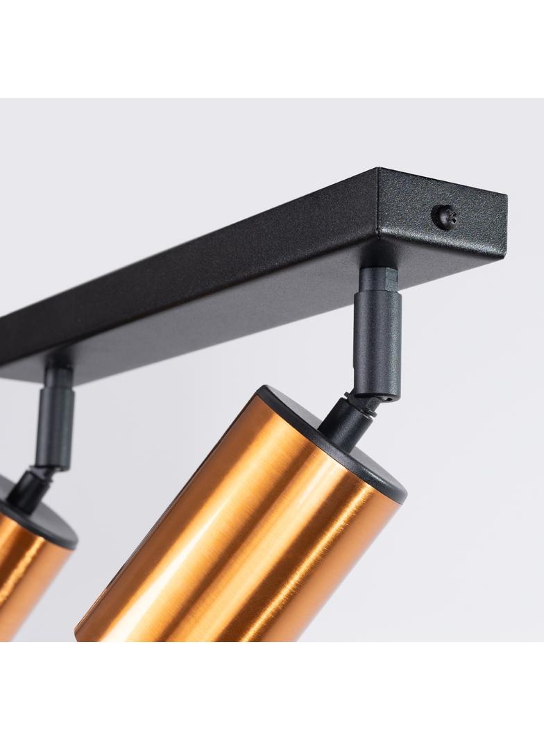 Plafon WINX 2 czarny/miedź