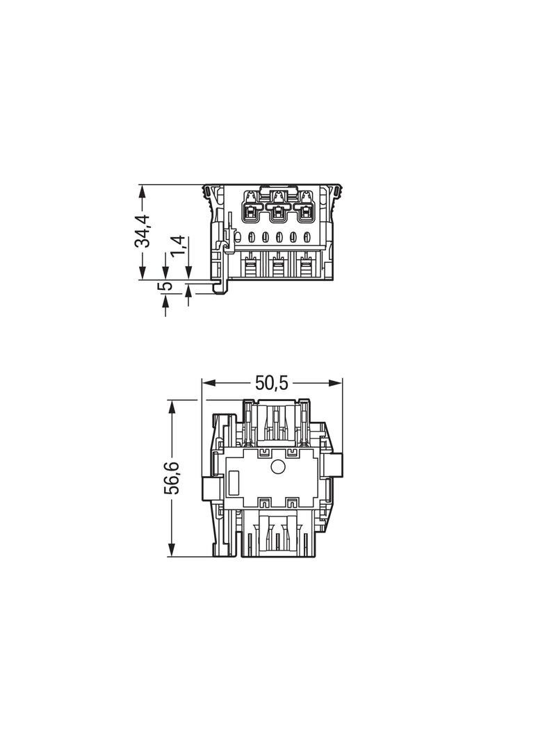 WINSTA LINECT wielowtyk 3-biegunowy kodowanie A