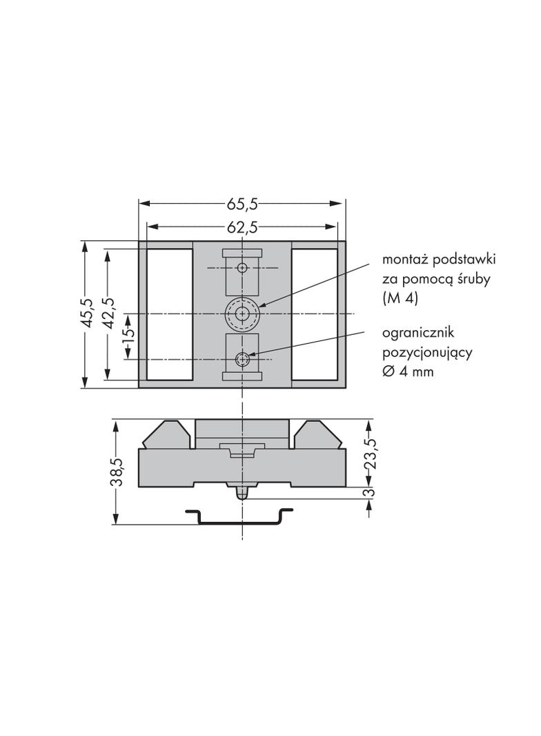 podstawka montażowa