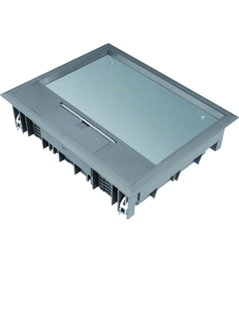 tehalit.VE-EE Pokrywa uchylna VE09 200x253 wykładzina 12mm stal szary PA VE09127011 HAGER
