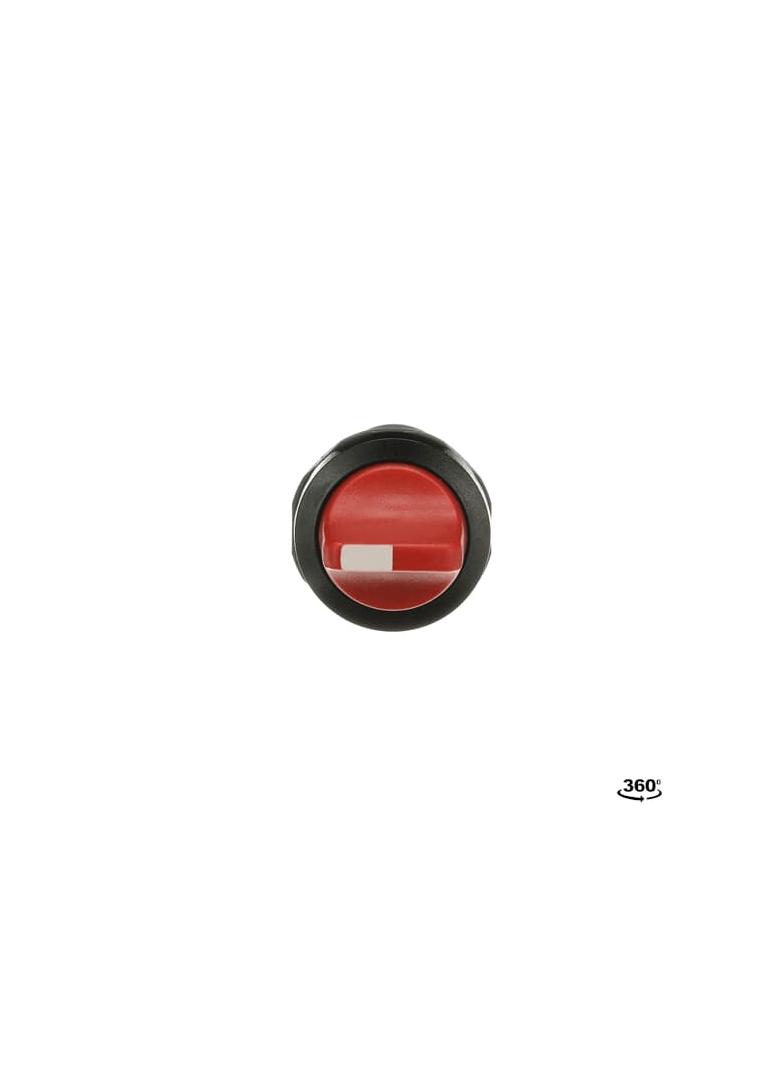 Przełącznik obrotowy 2poz.1NO1NC czerwony C2SS3-10R-11