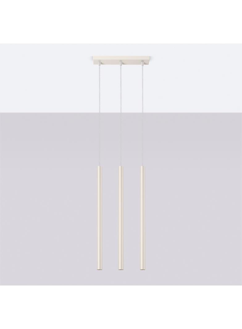 Sollux Lampa wisząca PASTELO 3 beżowa SL.1514