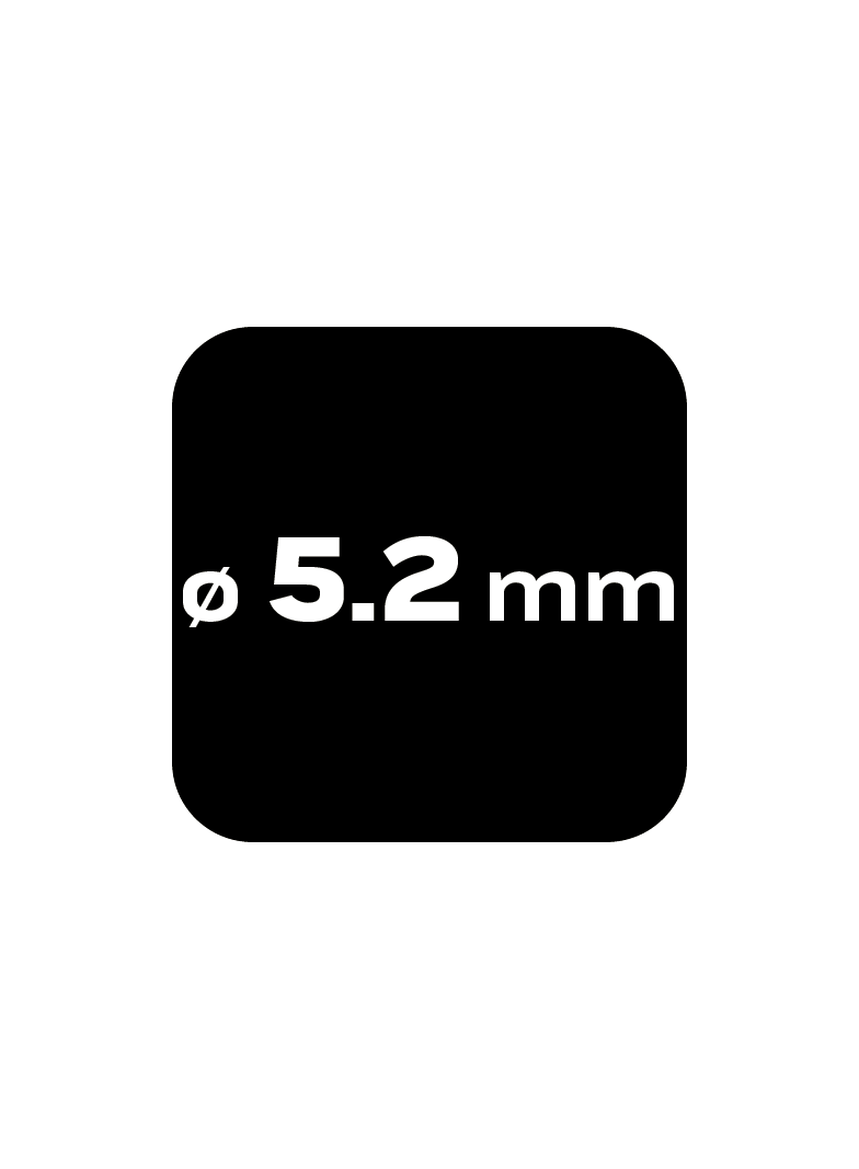 Wiertło do metalu HSS-Co, 5.2 mm