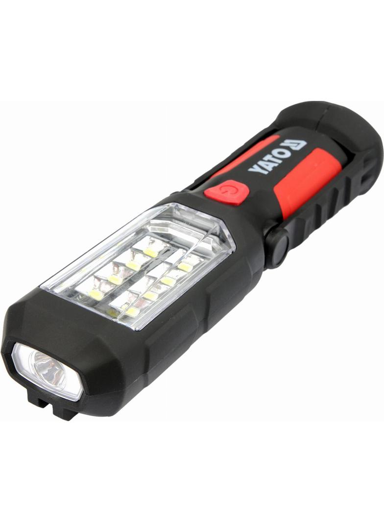 LATARKA WARSZTAT. 2IN1 LED MAGNET 3xAA YT-08513 YATO
