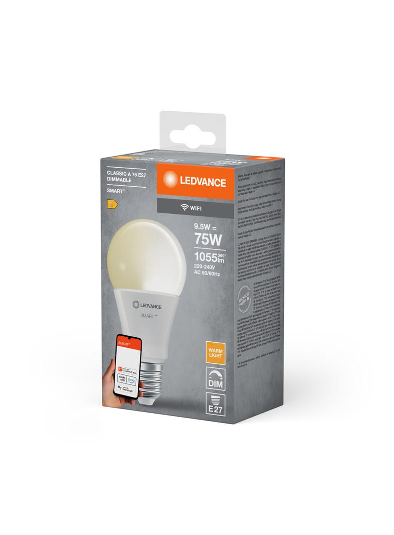 Lampa LED SMARTWIFI A75 9,5W/827230VDIMFRE274X1 LEDV