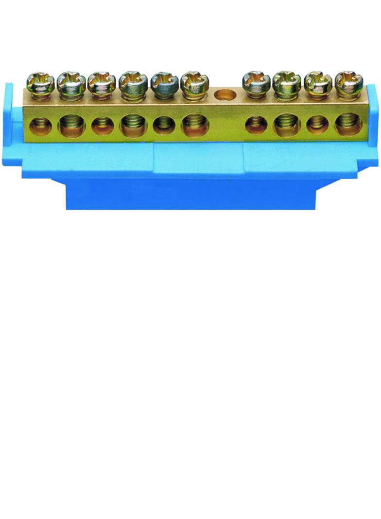 Zaciski neutralne 5x16+5x10 KM10A HAGER