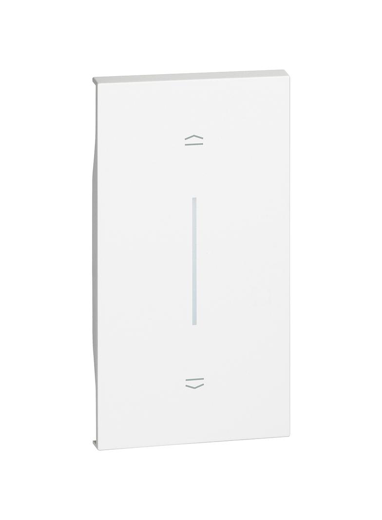 LIVING NOW - KLAWISZ DO PRZYCISKU ROLET K4037/K4027 - 2 MODUŁY - BIEL, Bticino