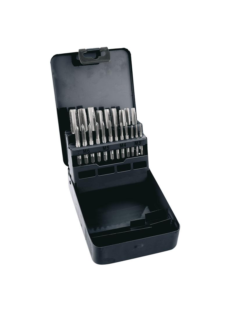 Gwintowniki M3-M12, 21 szt.