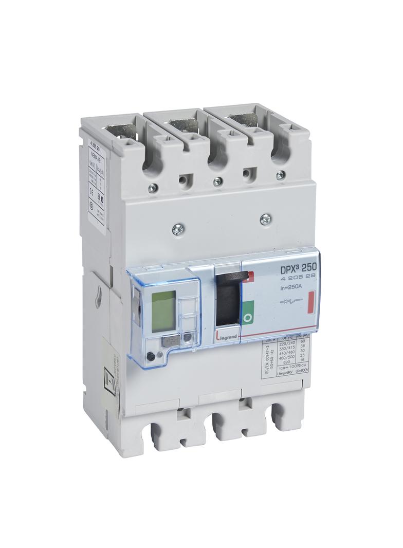 Wyłącznik DPX3 250 El Sg 3P 250A 36kA 420529 LEGRAND
