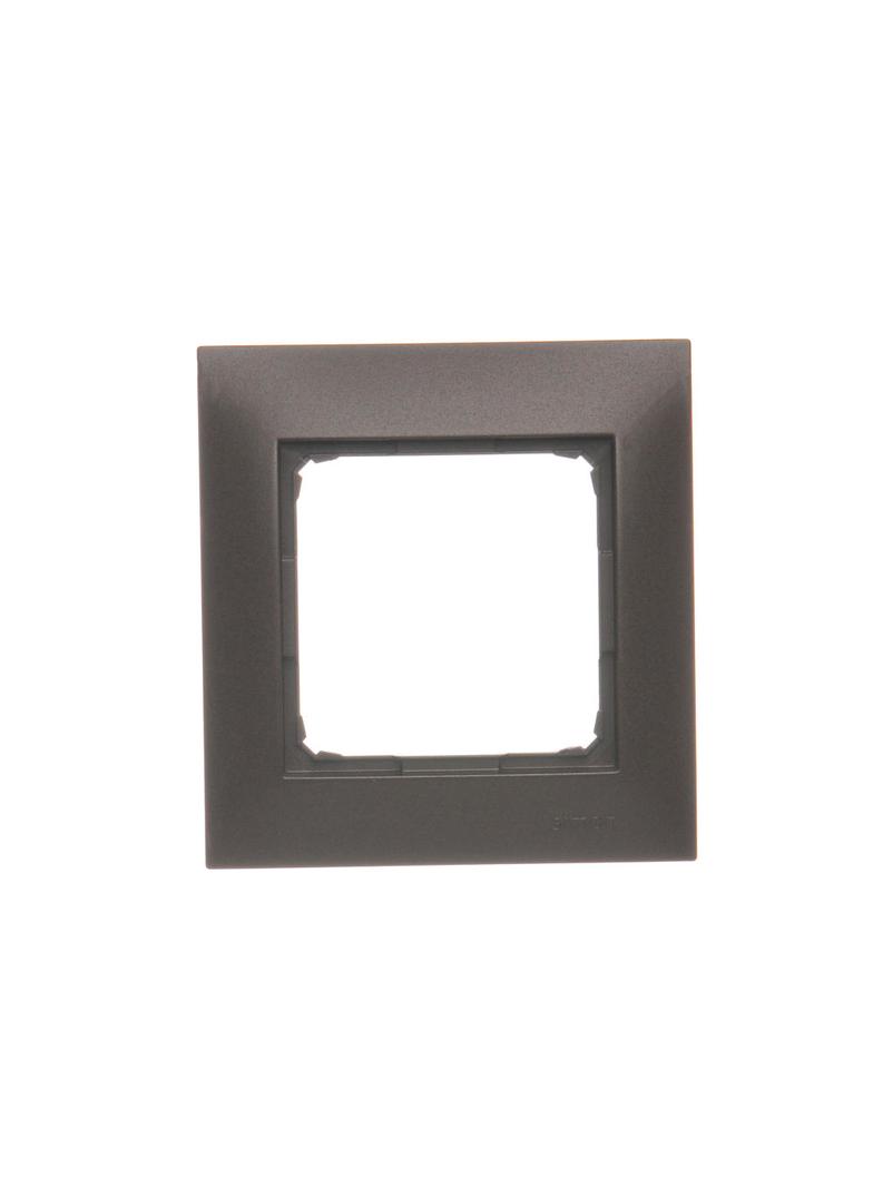 Simon 54 Premium Ramka 1-krotna PREMIUM IP20 / IP44 brąz mat DR1/46 KONTAKT