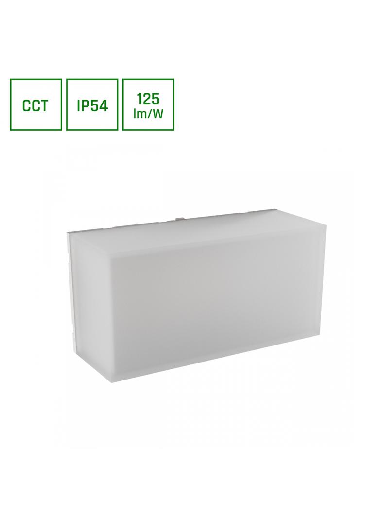 SCATOLLO 8W CCT 230V IP54 200x100x75MM BIAŁY ELEWACYJNA