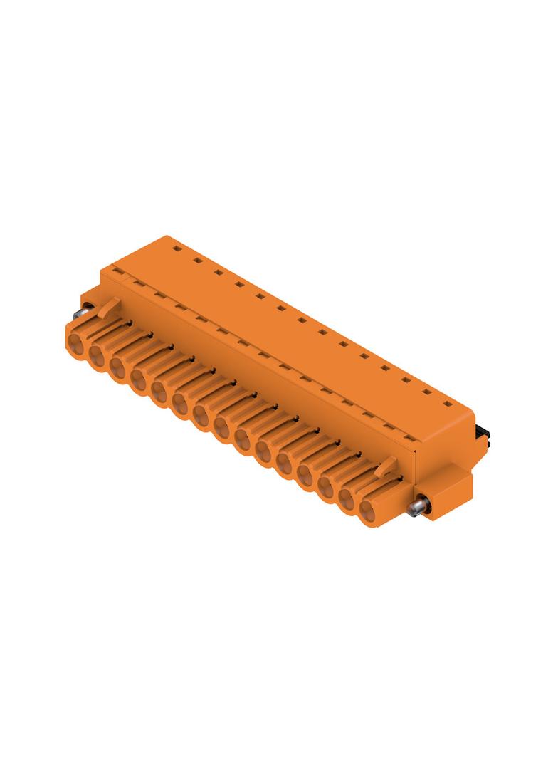 BLF 5.00HC/15/180F SN OR BX Wtyk PCB (złącze wiązki), 5.00 mm, Liczba biegunów: 15, PUSH IN, Złącze sprężynowe /18szt./ 1017590000 WEIDMÜLLER