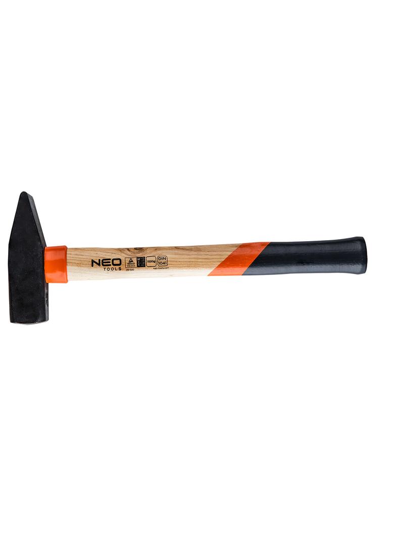 Młotek ślusarski 1000 g, trzonek jesionowy