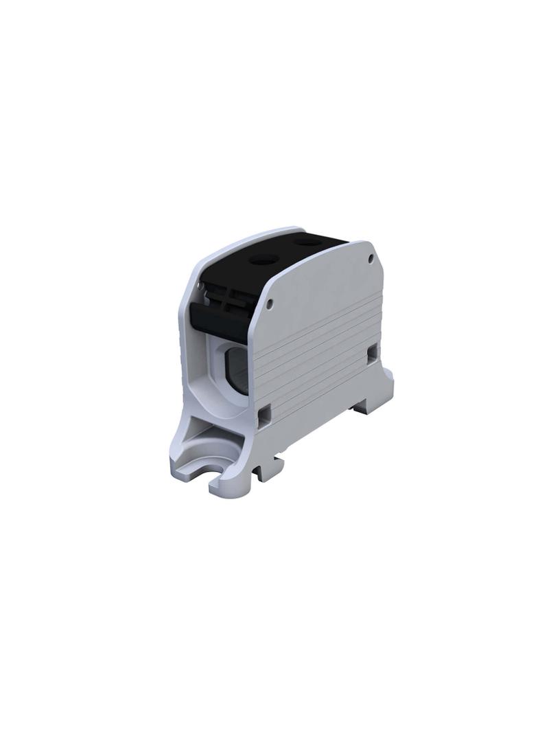 STB 50 Złączka szynowa gwintowa Al/Cu 87310 SIMBLOCK czarny SIMET