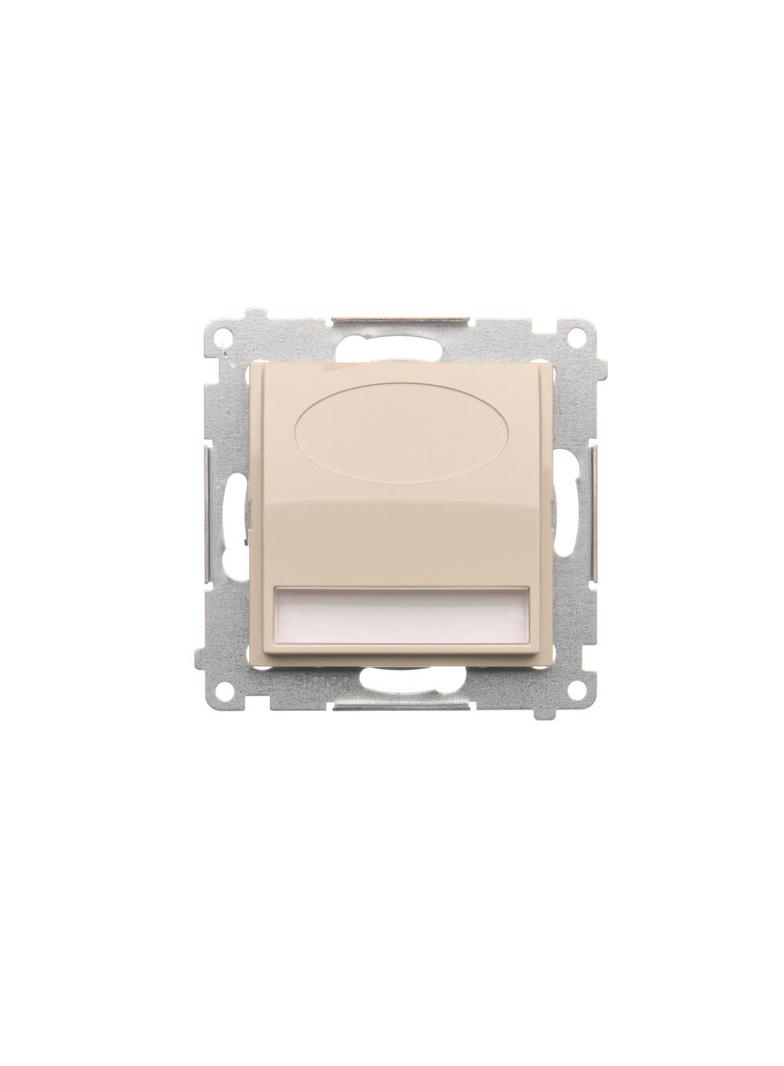 Simon 54 Oprawa oświetleniowa LED 230 V AC 1.1 W białe ciepłe 3100 K kremowy DOS.01/41 KONTAKT