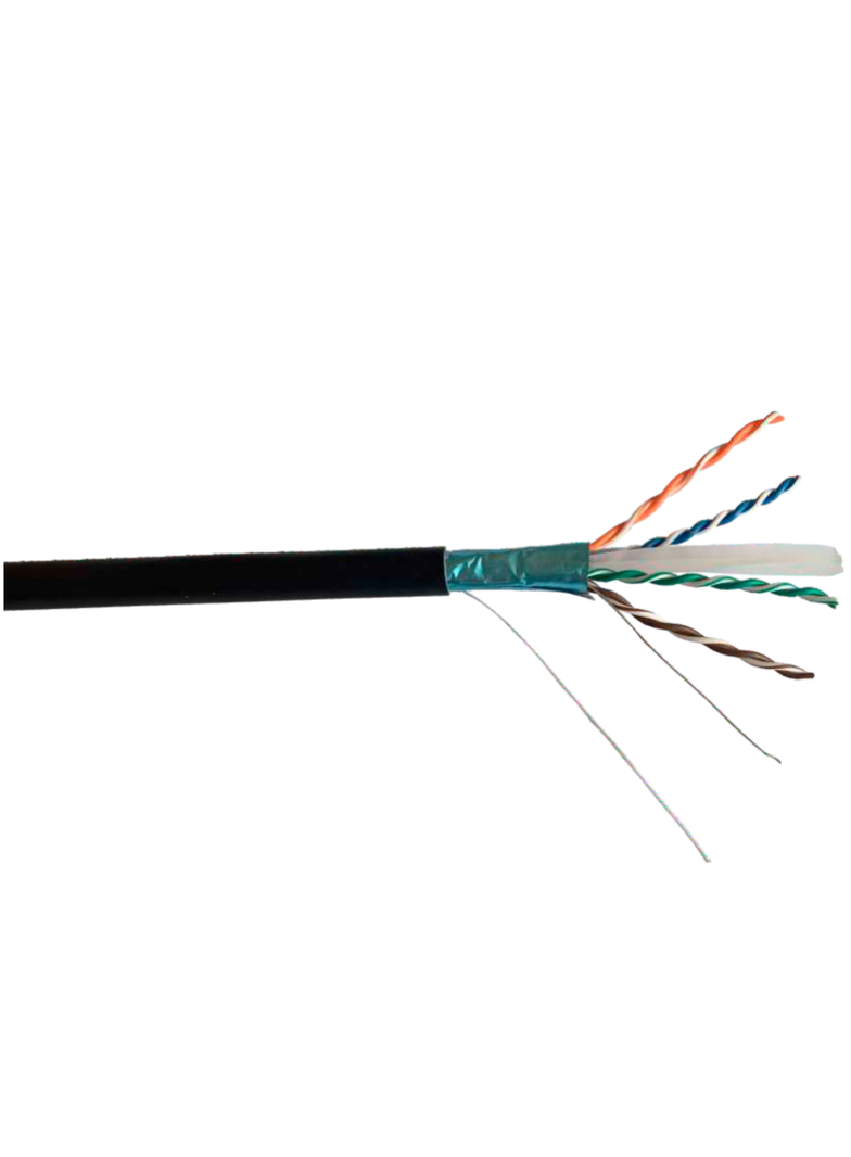 Kabel securityNET F/UTP kat. 6A zewnętrzny suchy 500m
