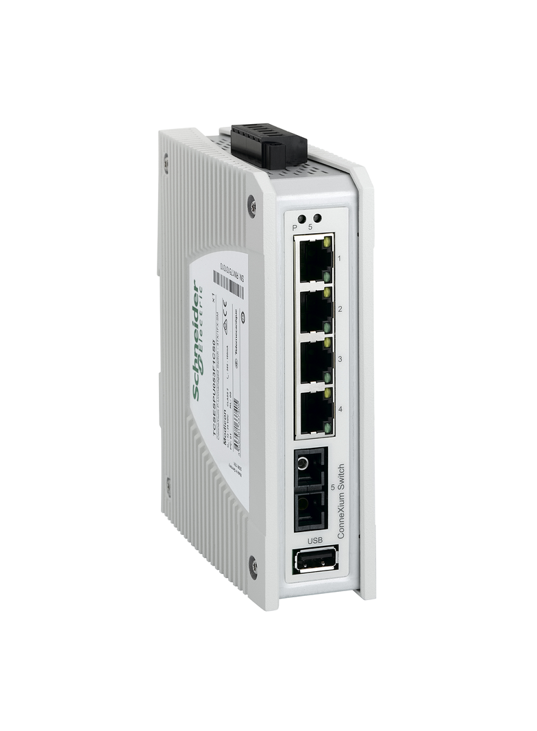 Switch niezarządzalny – 4TX/1FX-SM