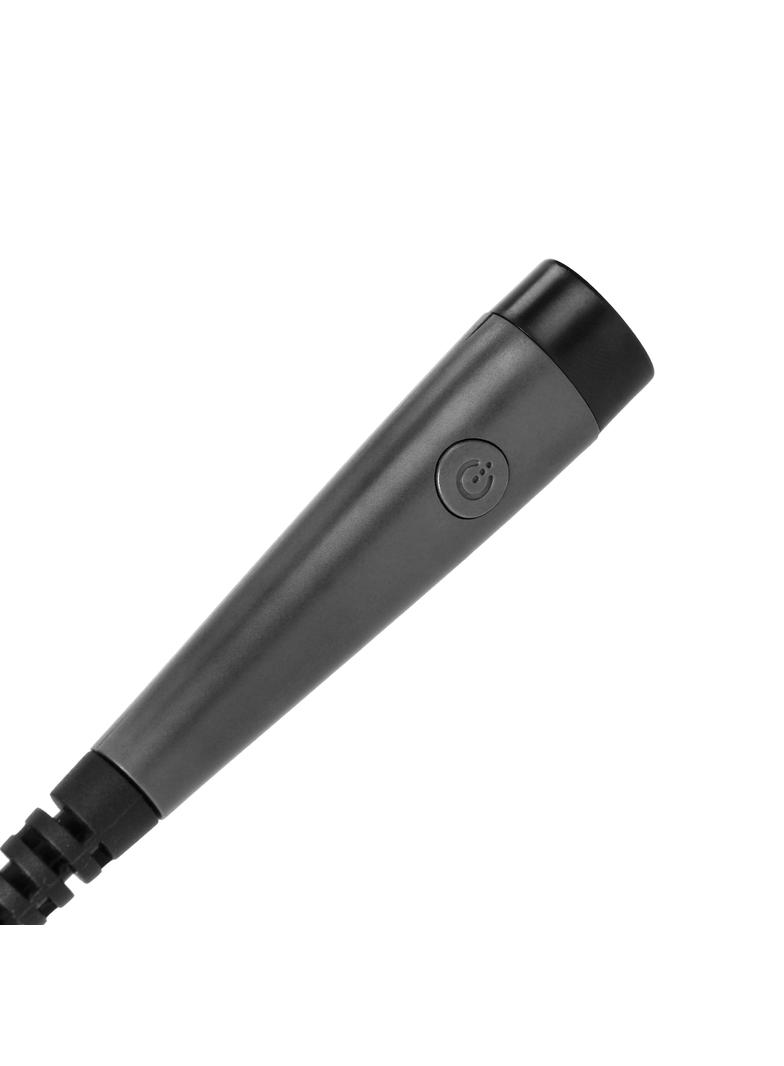 Latarka LED na szyję z akumulatorem Li-po 1000 mAh wybór barwy światła szara