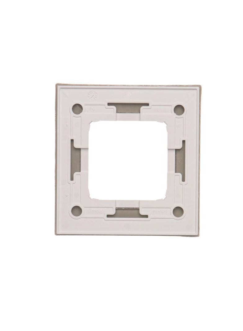 Simon 54 Nature Ramka 1-krotna Nature-Beton AL BETONE IP20/IP44* (*IP44-należy zastosować uszczelkę ramki DUN1) DRN1/91 KONTAKT