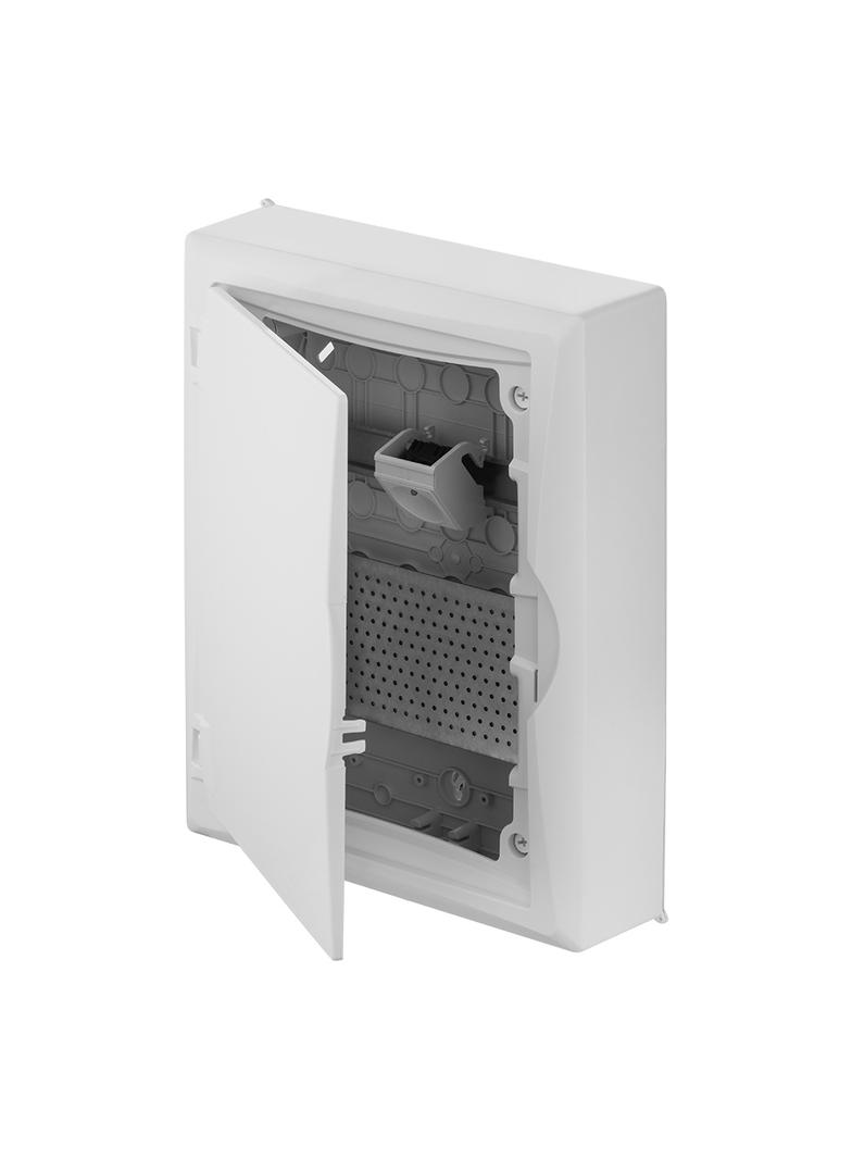 ECONOMIC BOX RN 2/24 MULTIMEDIALNA drzwi białe (N+PE) IP 40