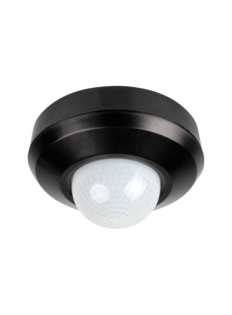 SENTO-O-WT-B Czujnik ruchu 3xPIR SENTO-O-WT-B IP44/20 kąt detekcji H360 zasięg max 20m kolor czarny