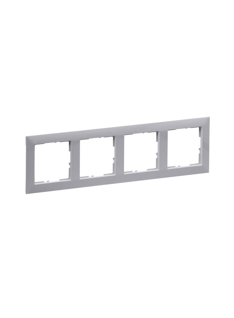 Suno Ramka Poczwórna 4-Krotna Cement 721544 LEGRAND