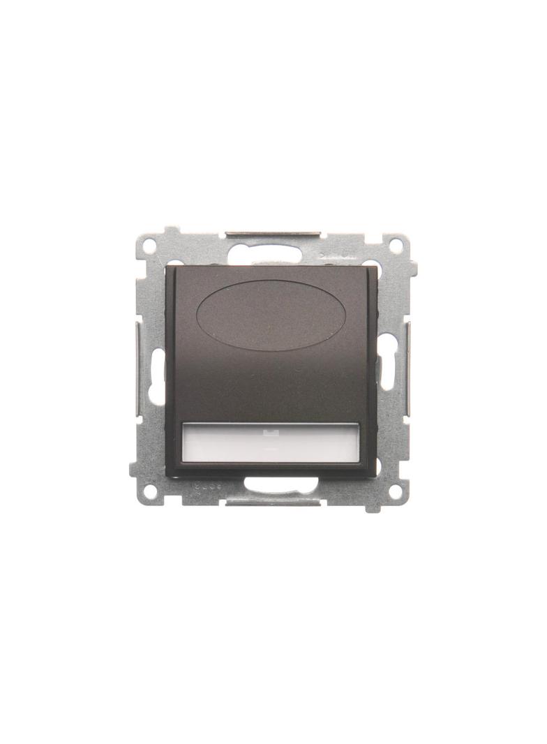 Simon 54 Oprawa oświetleniowa LED 14V DC 0.42 W białe ciepłe 3100 K brąz mat