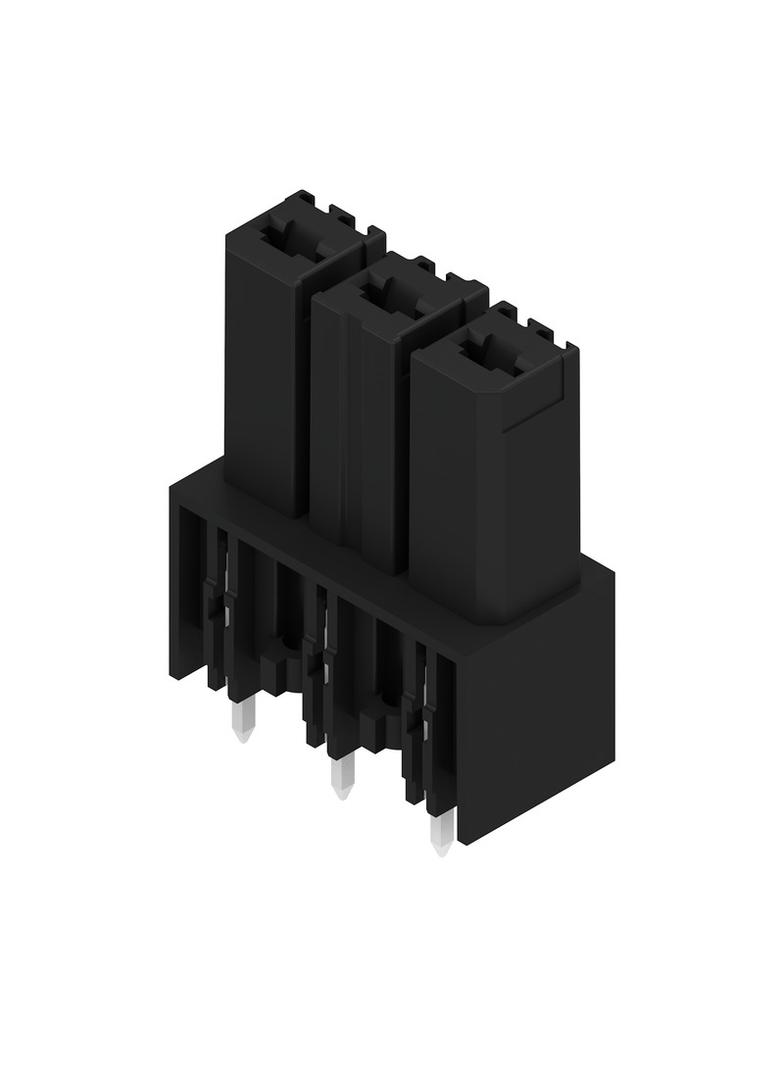 BVL 7.62HP/03/180 3.5SN BK BX Złącze wtykowe płytek drukowanych /100szt./ WEIDMULLER