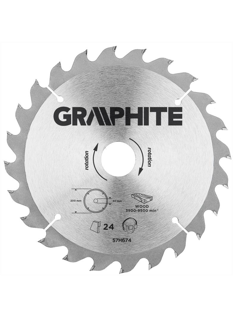 Tarcza do pilarki, widiowa, 200 x 30 mm, 24 zęby