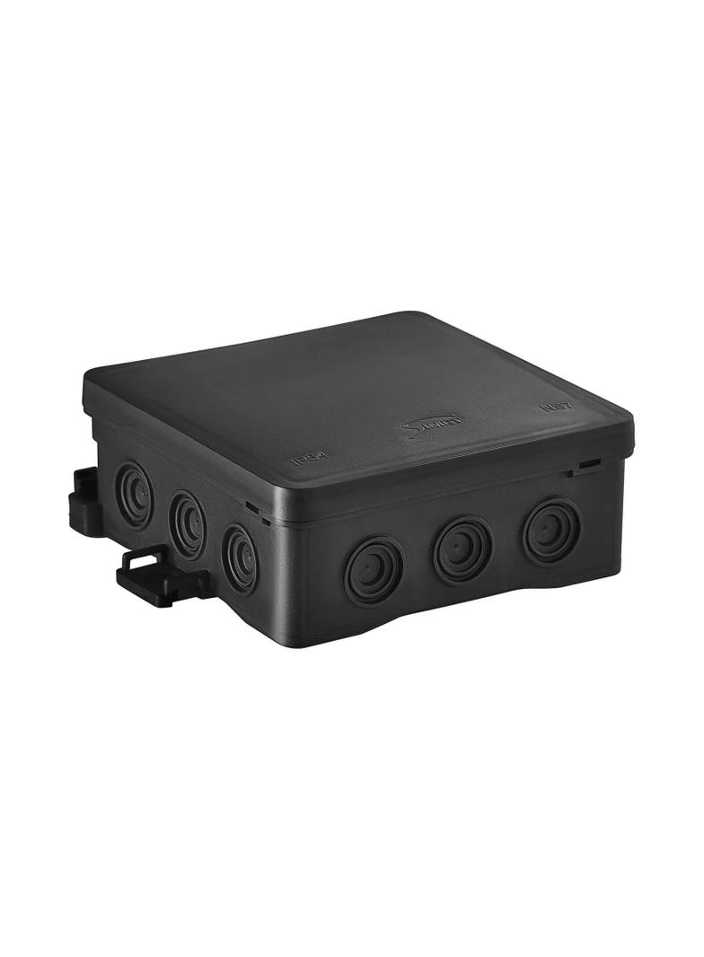 Puszka instalacyjna naścienna NS7 FASTBOX&HOOK czarny  SIMET