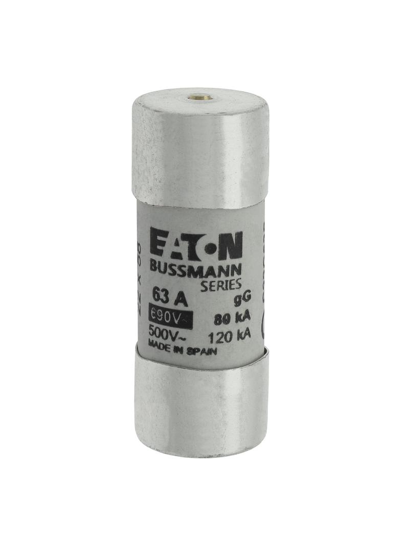 C22G63S Wkładka cylindryczna z wybijakiem 22x58 63A GG 690V AC C22G63S EATON
