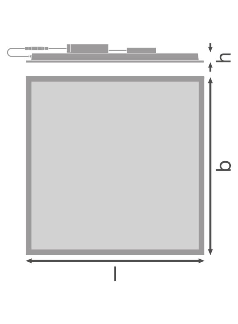 Oprawa PANEL COMFORT 600 P 33W 840 PS
