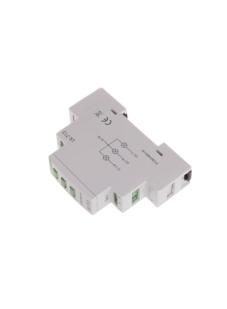 LAMPKA KONTROLNA ZASILANIA, 3XLED ZIELONA, UN=3X400+N, 1 MODUŁ