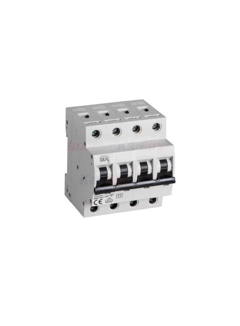 Wyłącznik nadprądowy 6kA 4P C50A KMB6-C50/4 32608 KANLUX